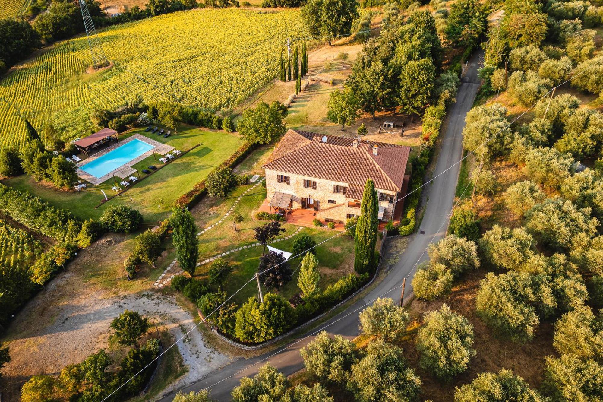 Villa Le Belle Giornate Foiano Della Chiana Εξωτερικό φωτογραφία