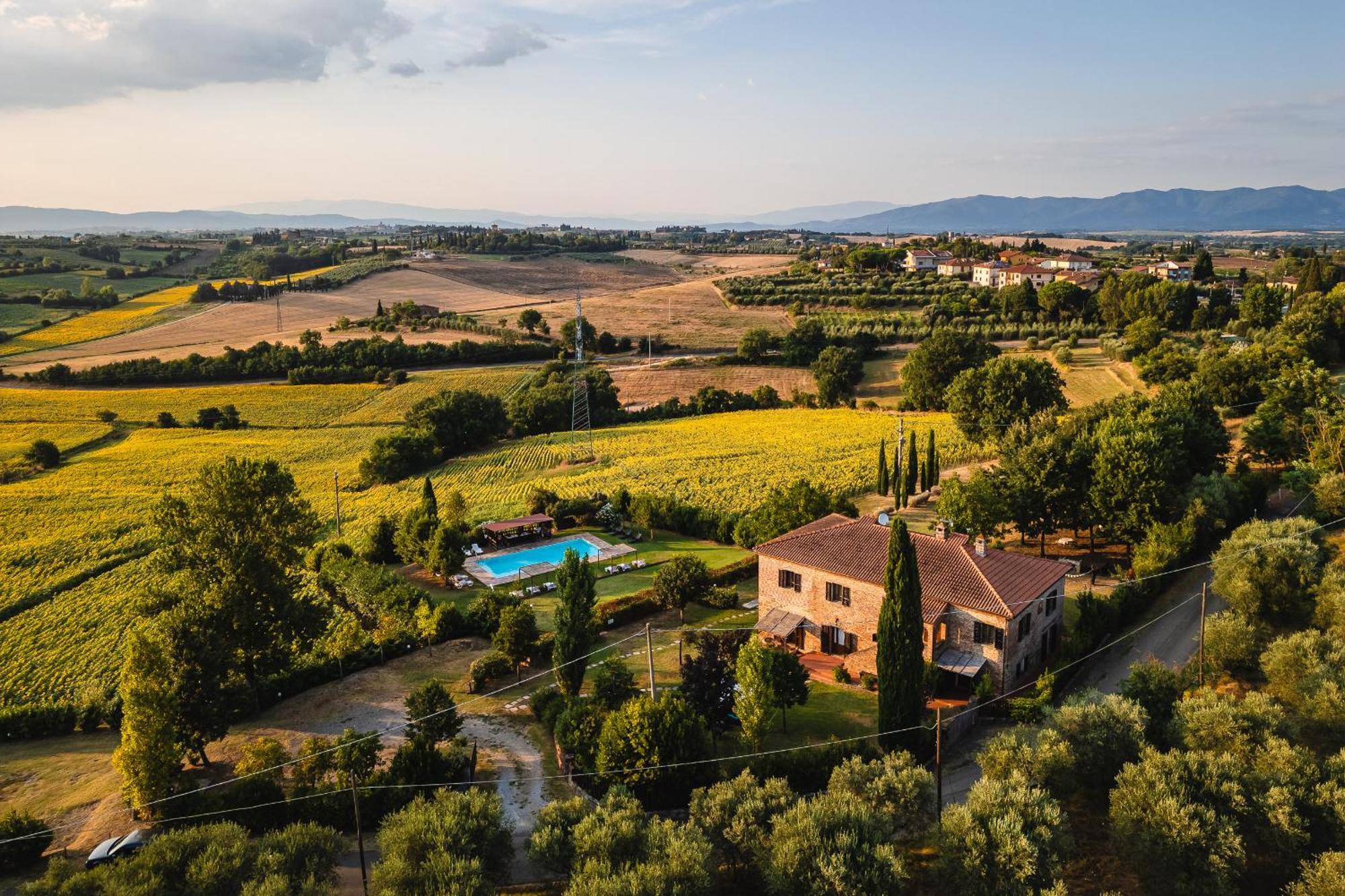 Villa Le Belle Giornate Foiano Della Chiana Εξωτερικό φωτογραφία